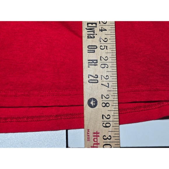 Vintage Detroit Red Wings Taz T-Shirt Tasmanian Devil Graphic L Looney Tunes NHL - Picture 7 of 7